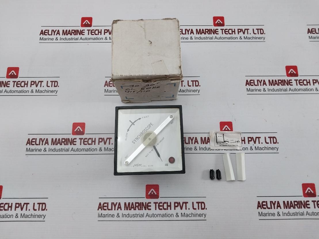 Synchroscope Meter Automatic Electric 50 Hz