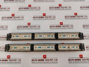 T568A/T568B Cat 5E Communication Rackmount Circuit Accessory