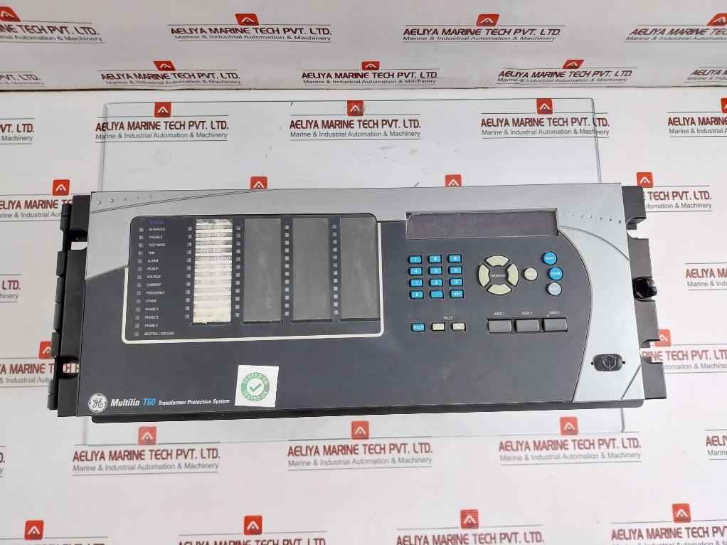 Transformer Protection System 300v Part Number:  T60uj3hkhf8nh6dm8lp67u67wxx Multilin T60 By Ge