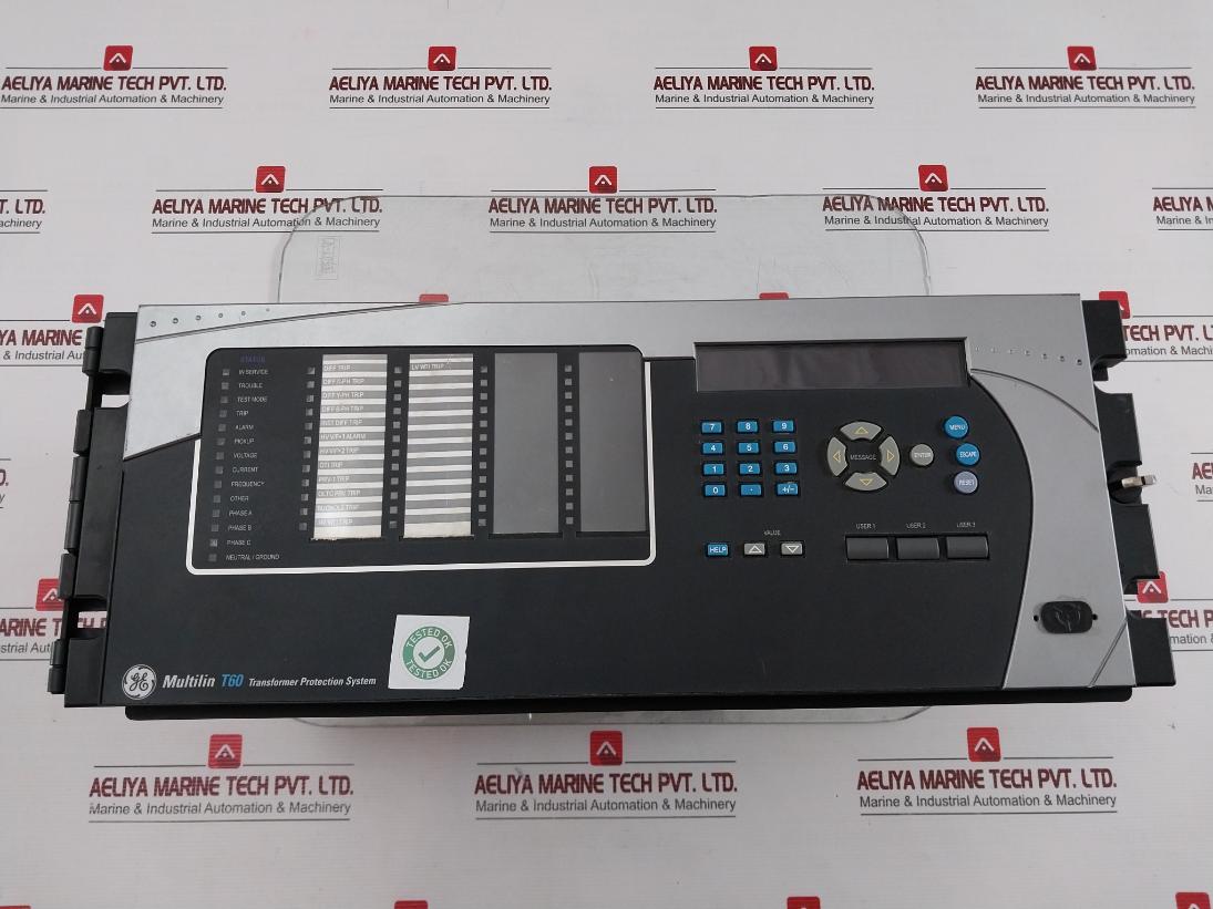 T60Uj3Hkhf8Nh6Dm8Lp67U67Wxx Multilin T60 Transformer Protection System Ge 50/60Hz Firmware: A09Ma760.000