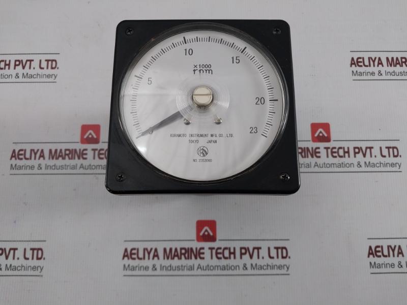 Tachometer 0-23 Analog  Kuramoto Ac 110v
