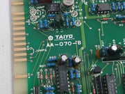 Taiyo Electric Aa-070-b Pcb Card.