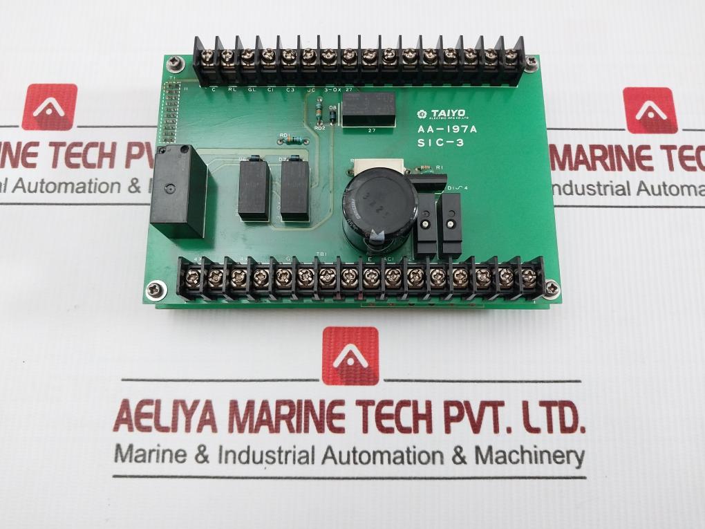 Taiyo Electric Pcb Card Aa-197a Sic-3