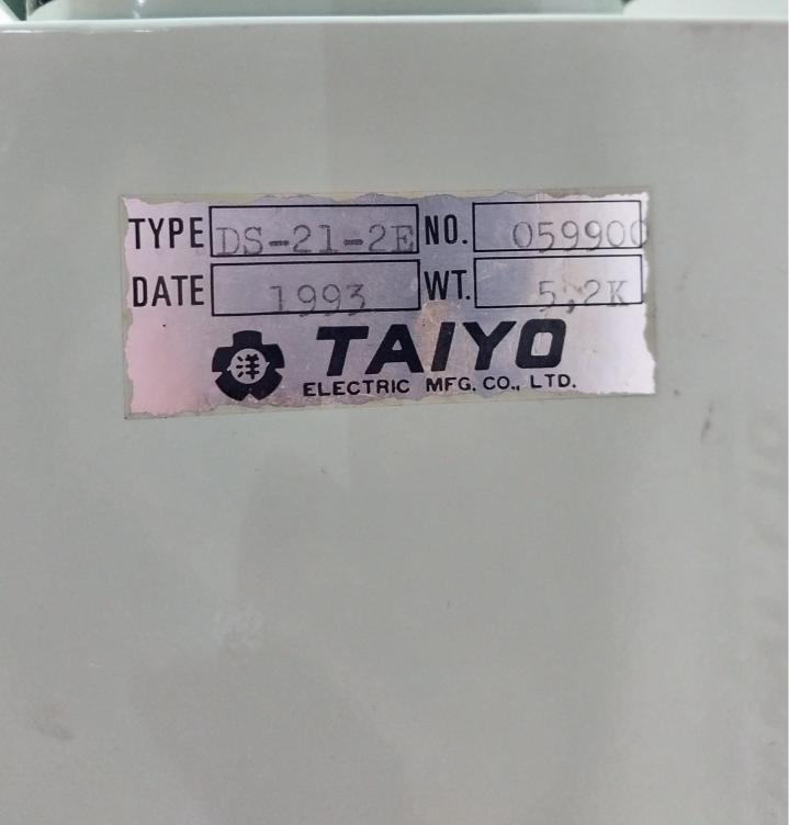 Taiyo Electric Tew Automatic Voltage Regulator