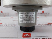 Tamagawa Seiki Nii-90Trt Synchronized Motor With Meter Ac 100-115V 50-60Hz
