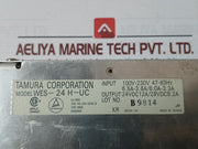 Tamura Wes-24 H-uc Power Supply 1P-p1-2365 100V-230V 47-63Hz 6.5A-3.6A/6.0A-3.3A