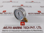 Taylan En 837-1 Pressure Gauge 0 To 6 Bar 0 To 80/86 Psi