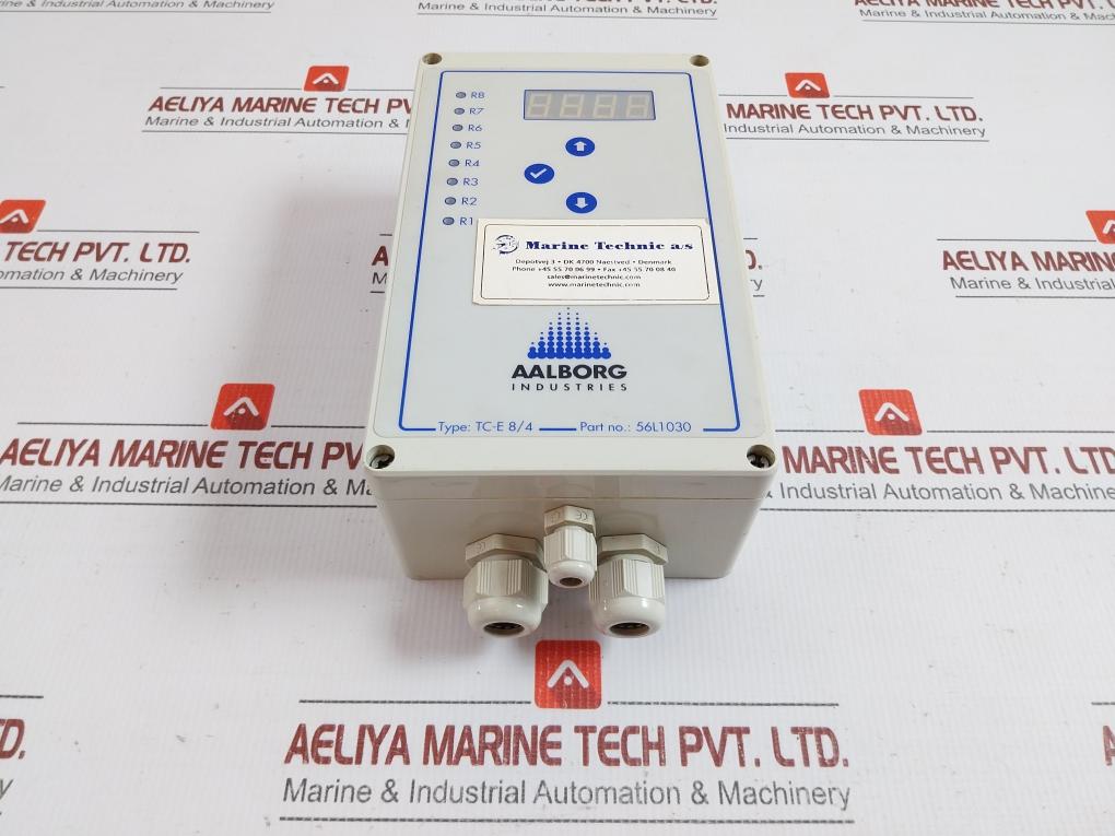 Tc-E 8/4 Thermostat  Aalborg Electronic In Used