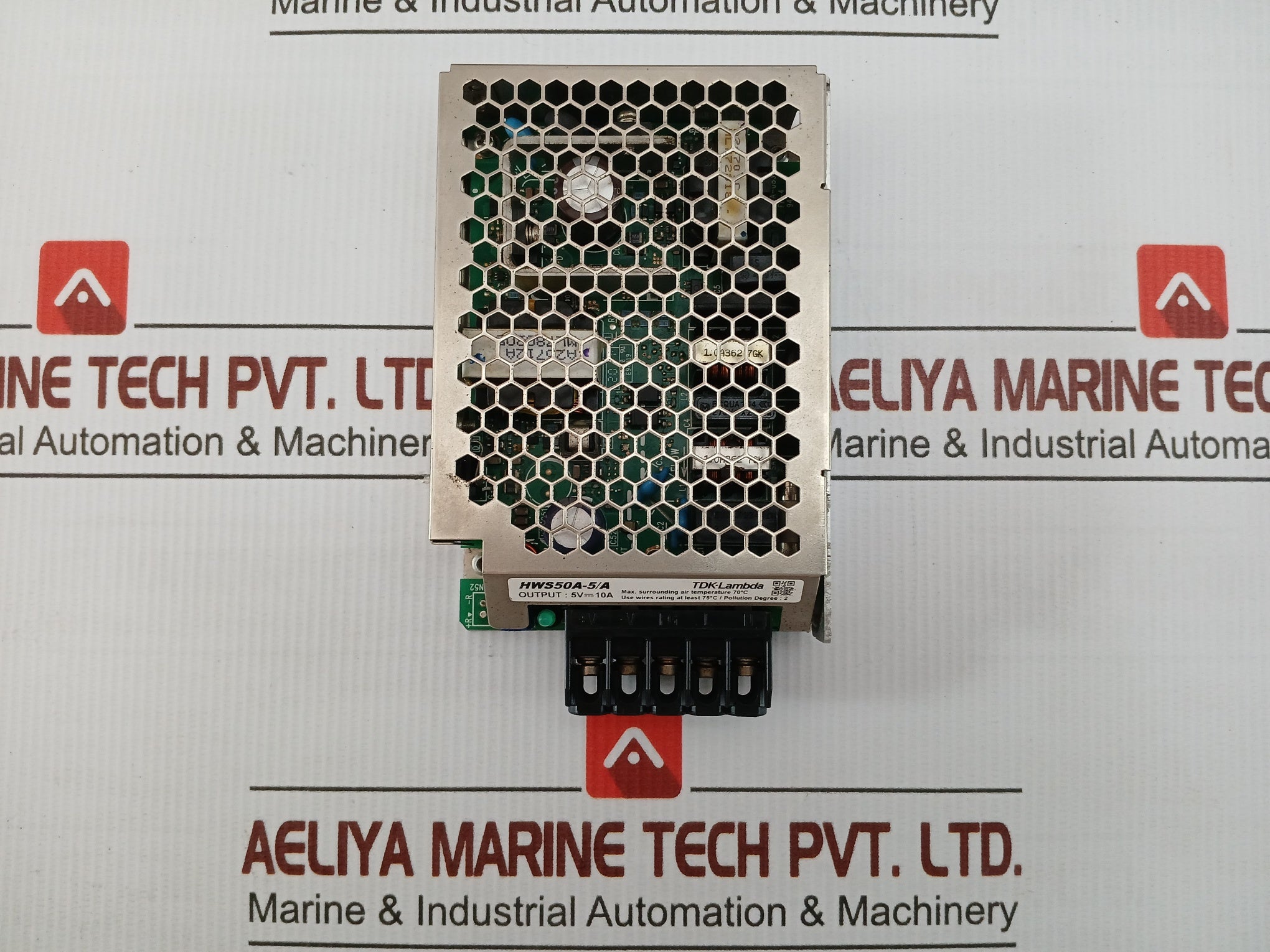 Tdk-Lambda Hws50a-5/A Input-100-240vac 0.7a 50-60hz Switching Power Supply