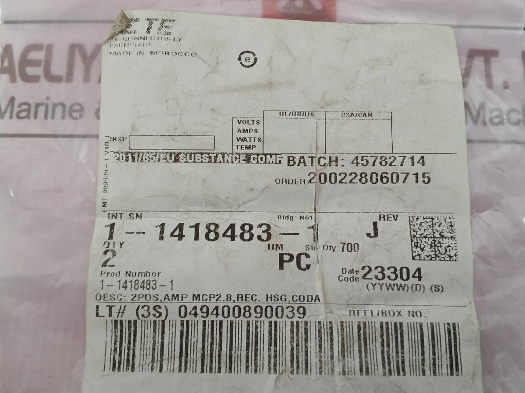 Te Connectivity 1-1418483-1