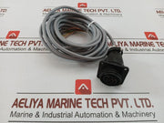 Te Connectivity Flange Socket With Cable 5-Meter 033375