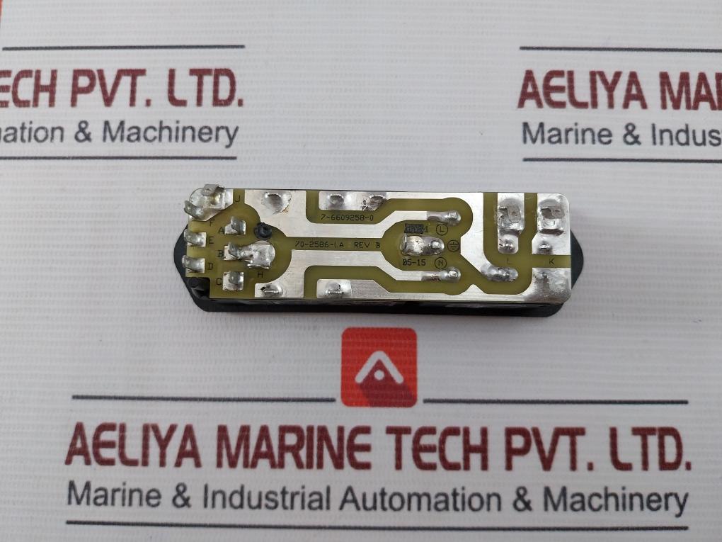 Te Corcom 6Vm4S Power Entry Module 6A 120V 50-60Hz