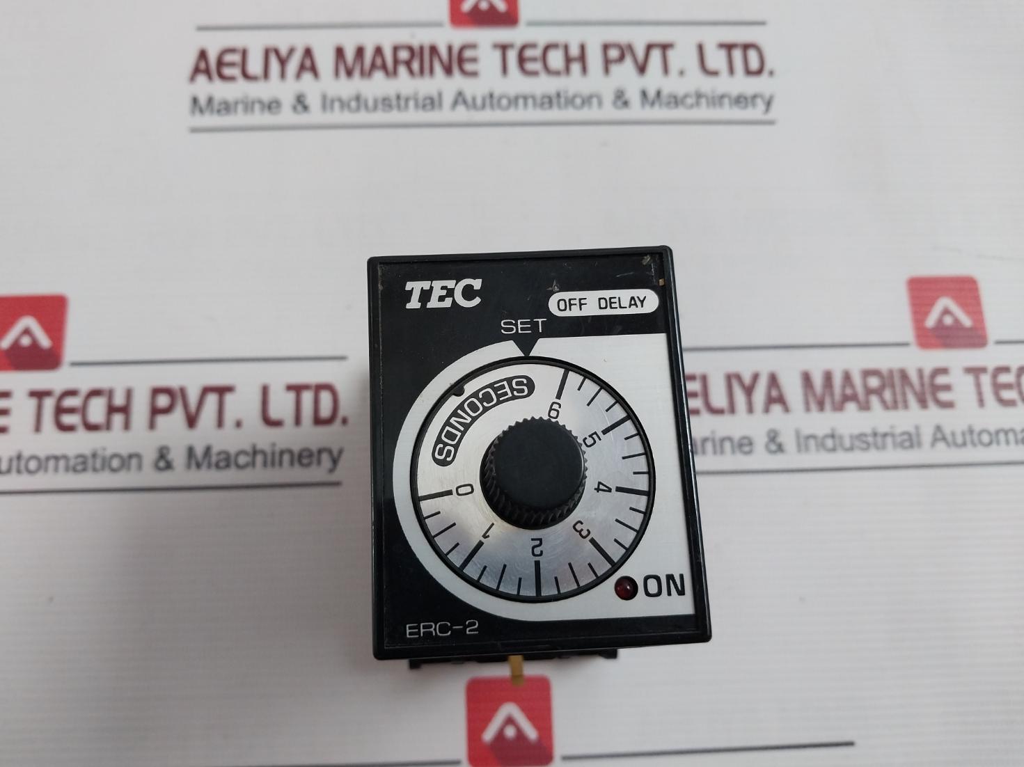 Tec Erc-2106S Xc 0-6Sec Ac100-110V 50/60Hz Time Delay Relay