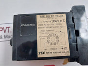 Tec Erc-2106S Xc 0-6Sec Ac100-110V 50/60Hz Time Delay Relay