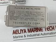 Technoflex Ex-2-2 Flexible Metal Hose 6Ax 900 Mm Sus316L