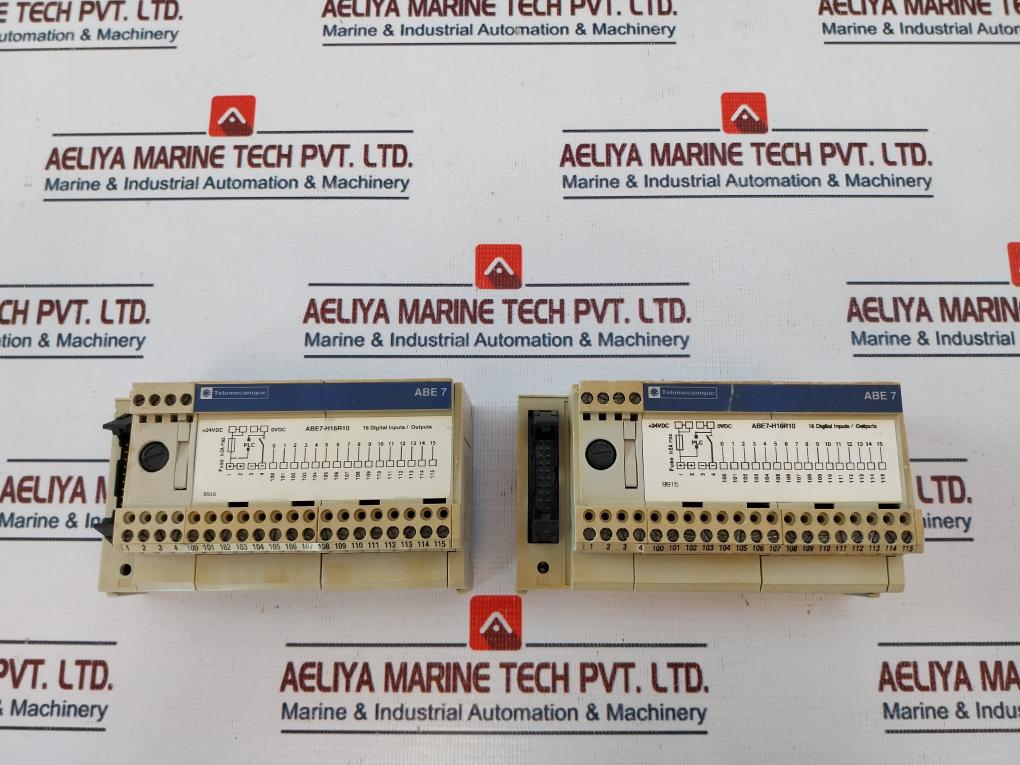 Telemecanique Abe7-h16R10 16 Digital In/Output Connection Base