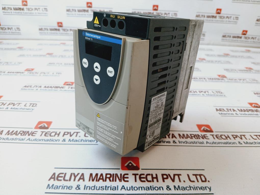 Telemecanique Atv11Hu09M2E Altivar 11 Variable Speed Drive Used