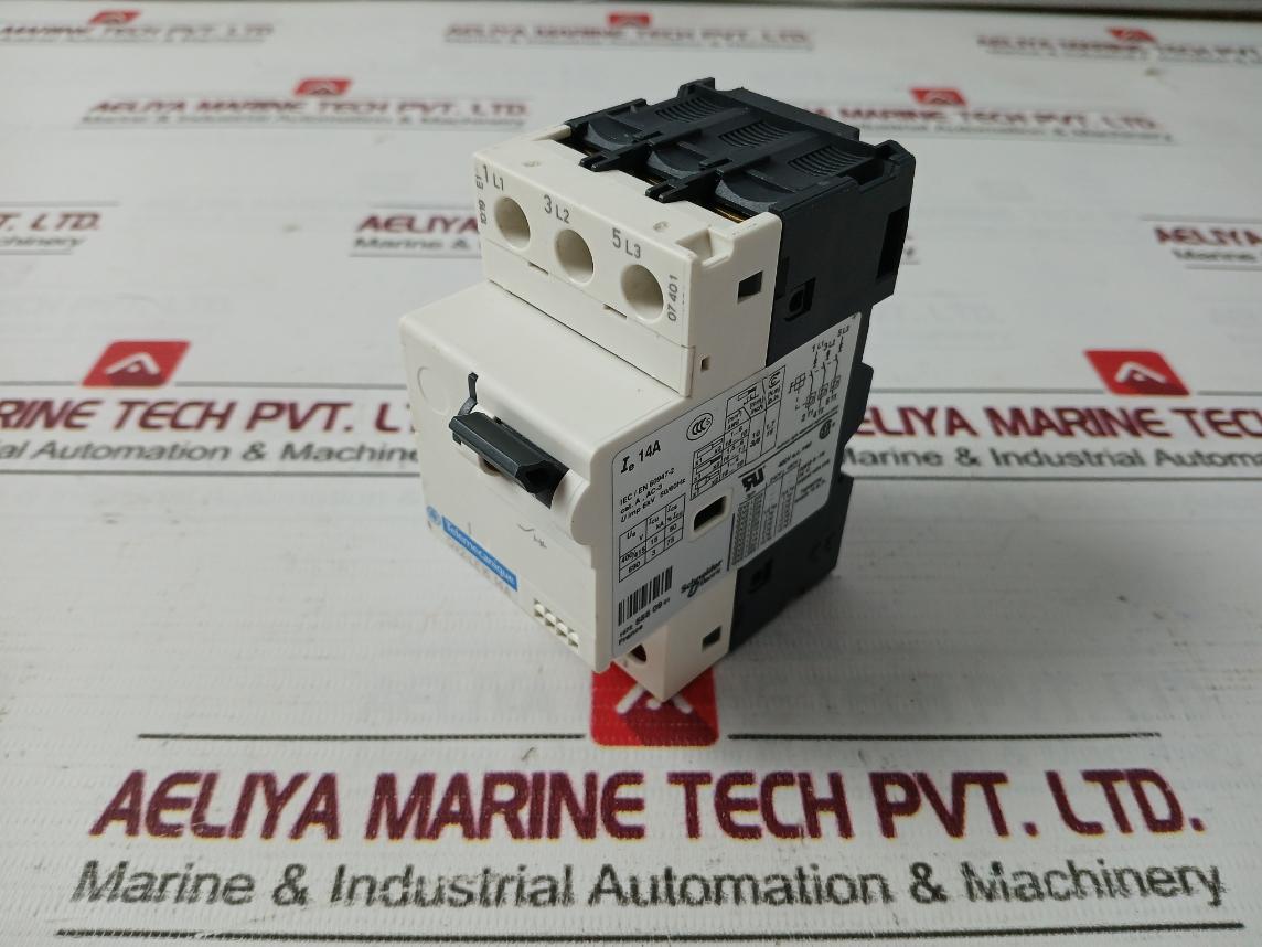Telemecanique Gv2-le16 Motor Circuit Breaker 6Kv 50/60Hz 75°C