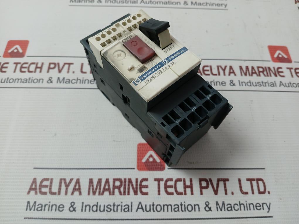 Telemecanique Gv2Me103 Motor Circuit Breaker 50/60Hz Ie: 4-6.3A Uimp: 6Kv