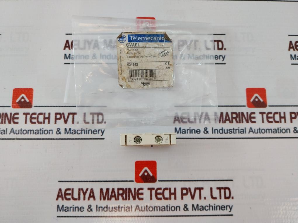 Telemecanique Gvae1 Auxiliary Contact Block 120Va/240V