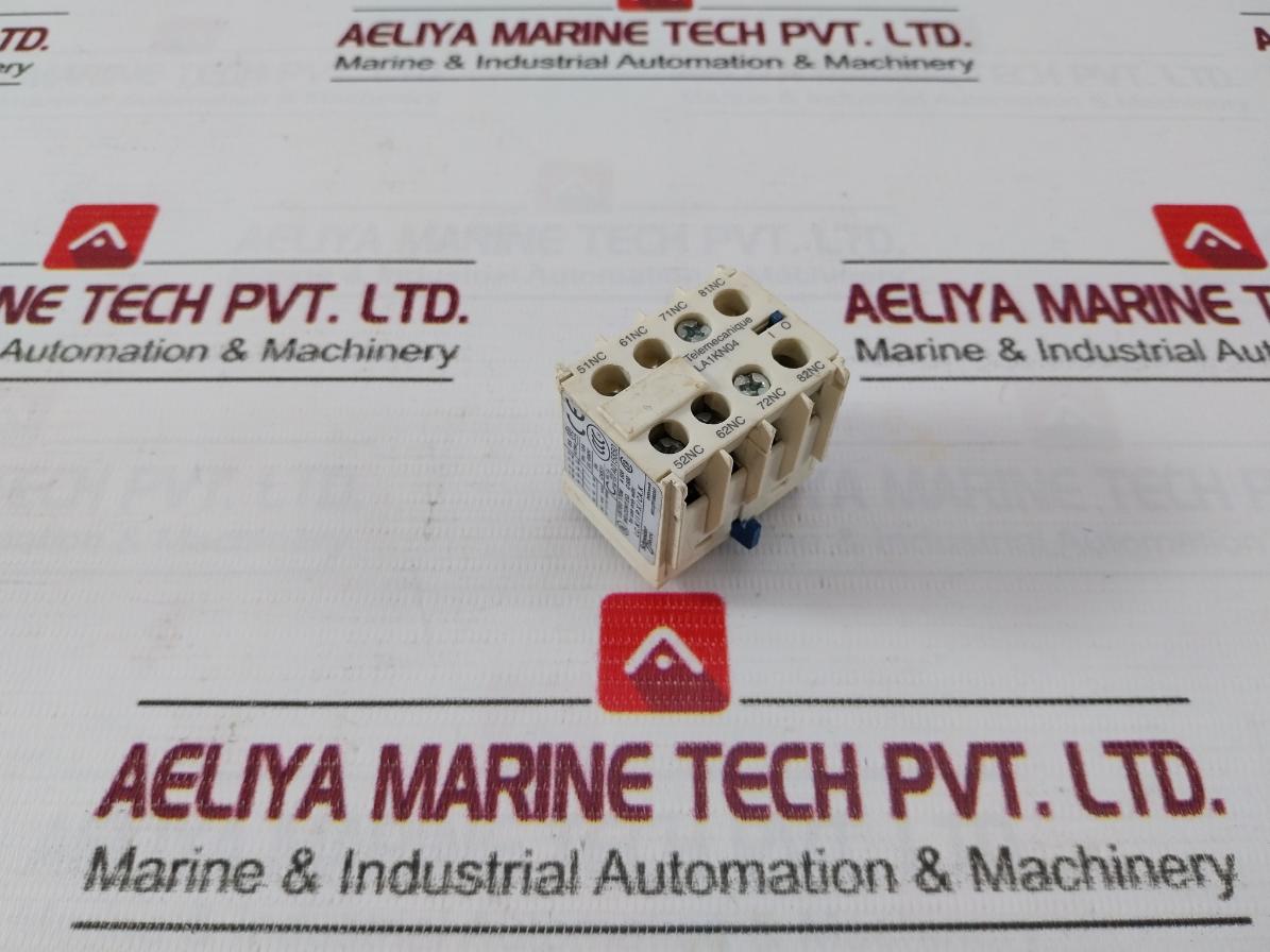 Telemecanique La1Kn04 Auxiliary Contact Block 10A 690V