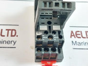 Telemecanique Rxm4Ab2Bd Relay With Rxze2M114 Socket