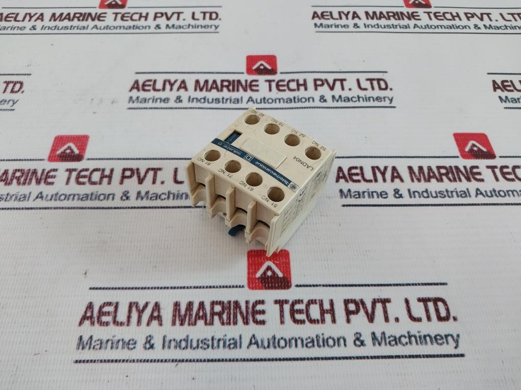 Lot of 2X TELEMECANIQUE LADN04 Auxiliary Contact Block A600 Q600
