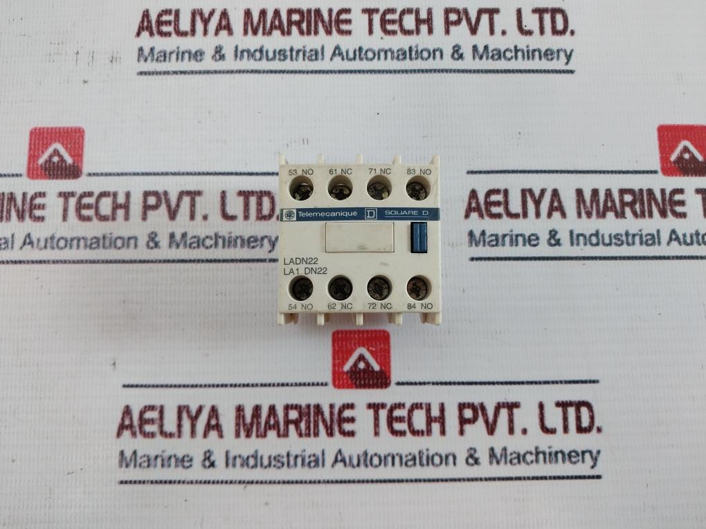 Lot of 4X Telemecanique/Schneider Electric LADN22 Auxiliary Contact Block
