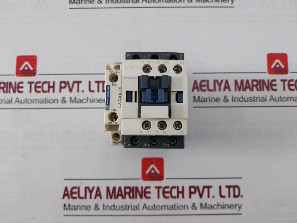 Telemecanique/Schneider Electric Lc1D18 Contactor 690V 32A 600V Ac Max