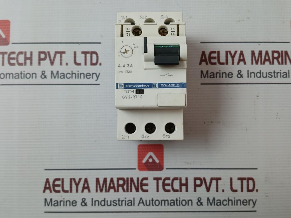 Telemecanique/Schneider Electric Gv2-rt10 Motor Circuit Breaker 690V 50/60Hz