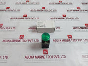 Telemecanique Xb2-bv1213 Led Round Green Pilot Light 24V