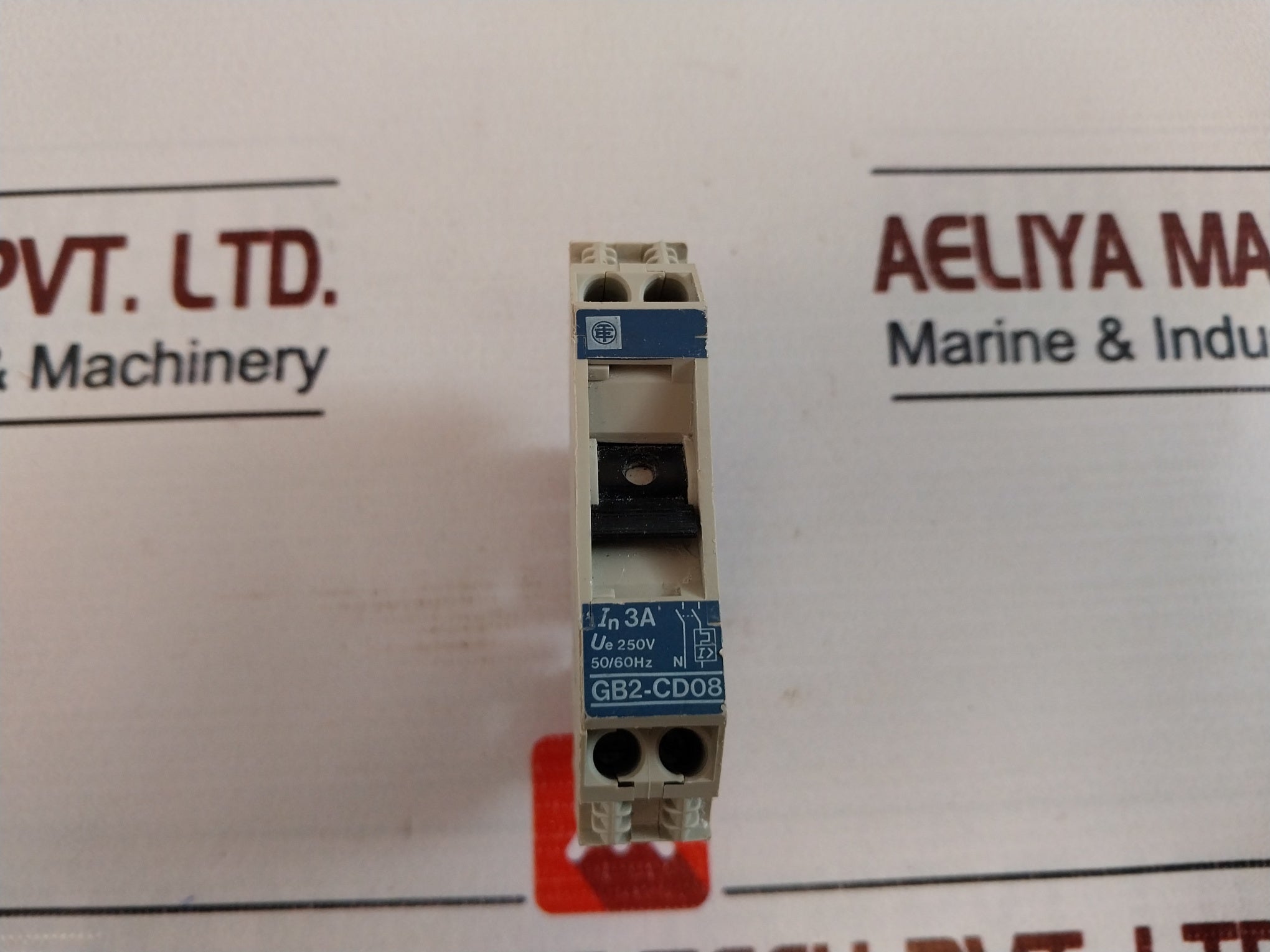 Telemecanique Gb2-cd08 Thermal Magnetic Circuit Protector 3A 250V