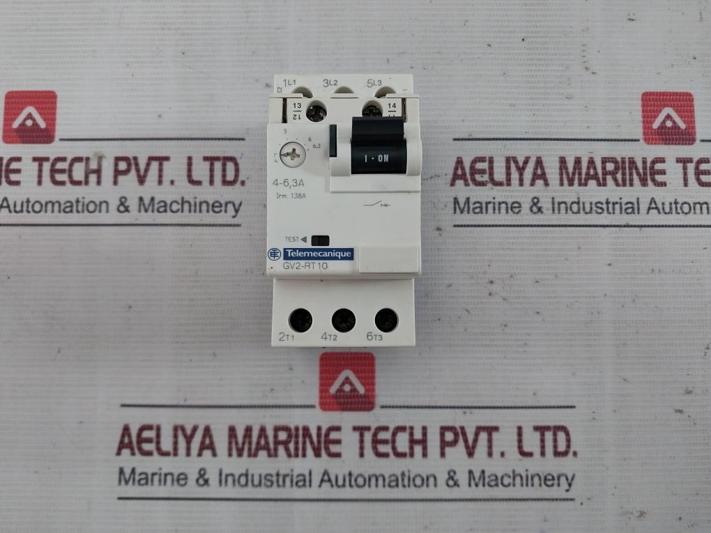 Telemecanique Gv2-rt10 Motor Protection Circuit Breaker 690V 50/60 Hz