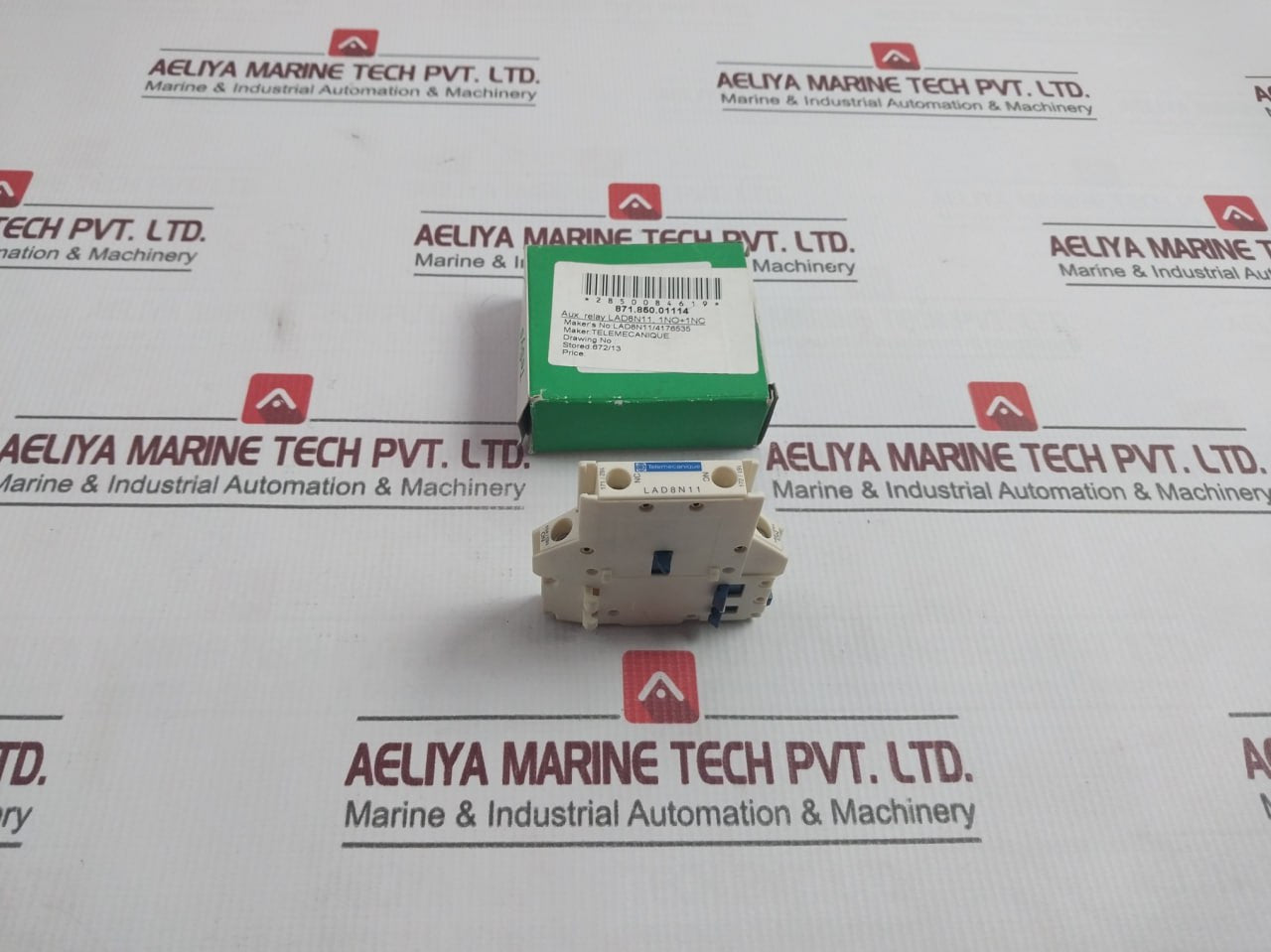 Telemecanique Lad8N11 Auxiliary Contact Block 15123820131