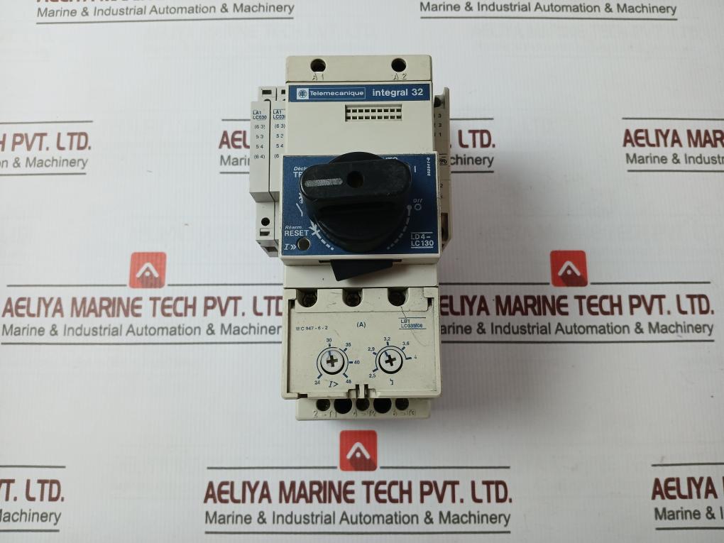 Telemecanique Ld4-lc130 Coil Integral 32 Motor Starter 220-240V 60Hz