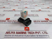 Telemecanique/Schneider Electric Rxn 41G12 Bd Miniature Relay With Base