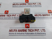 Telemecanique/Schneider Electric Rxn 41G12 Bd Miniature Relay With Base
