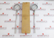 Temperature Gauge 50 To 650°C Size-100mm 100s-Gf-Mt-S66-Db By Hunter (1 Box = 2 Pcs)