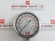 Temperature Gauge 50 To 650°C Size-100mm 100s-Gf-Mt-S66-Db By Hunter (1 Box = 2 Pcs)