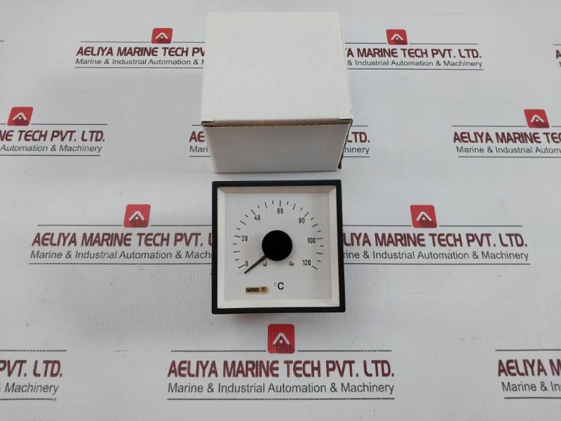Temperature Indicator 0-120˚C 4-20ma Noris-Tachometerwerk Part No. Rq96