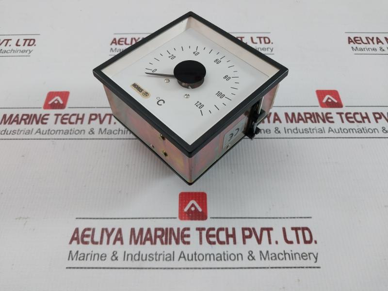 Temperature Indicator 0-120˚C 4-20ma Noris-Tachometerwerk Part No. Rq96