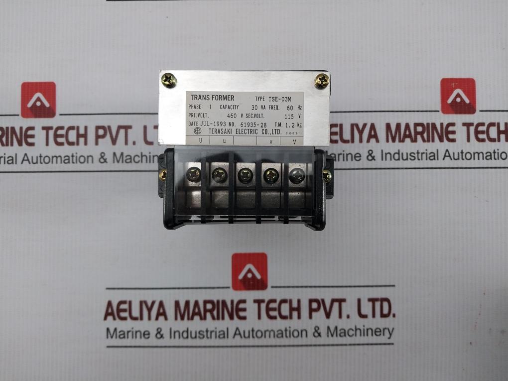 Terasaki-460-V-60-Hz-Kha-0030179-Power-Transformer-Tse-03M-209676-1