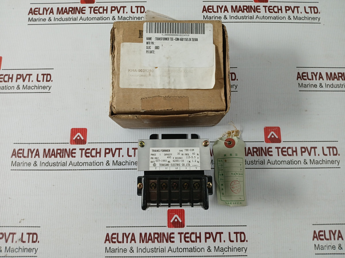 Terasaki-Electric-Power-Transformer-460v-30va-Tse-03m-1
