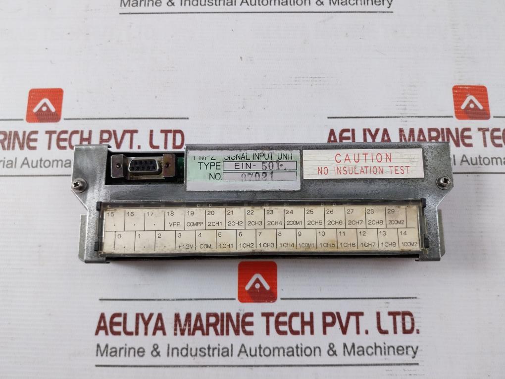 Terasaki Ein-501 Signal Input Unit Tm-2