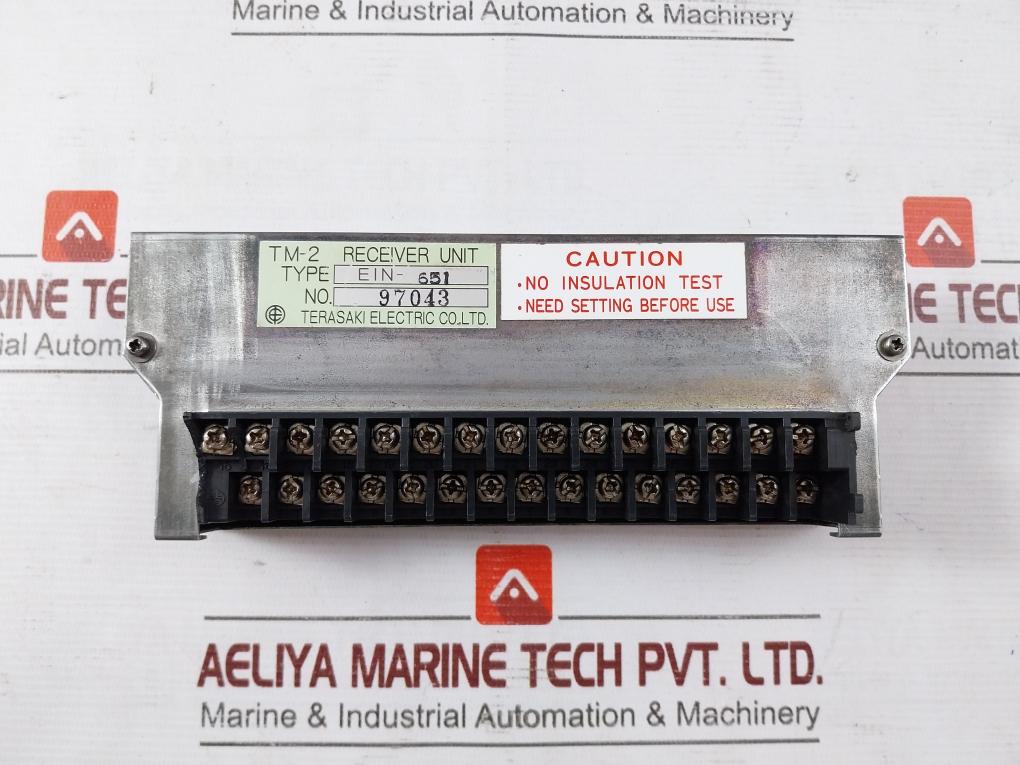 Terasaki Ein-651 Receiver Unit Tm-2