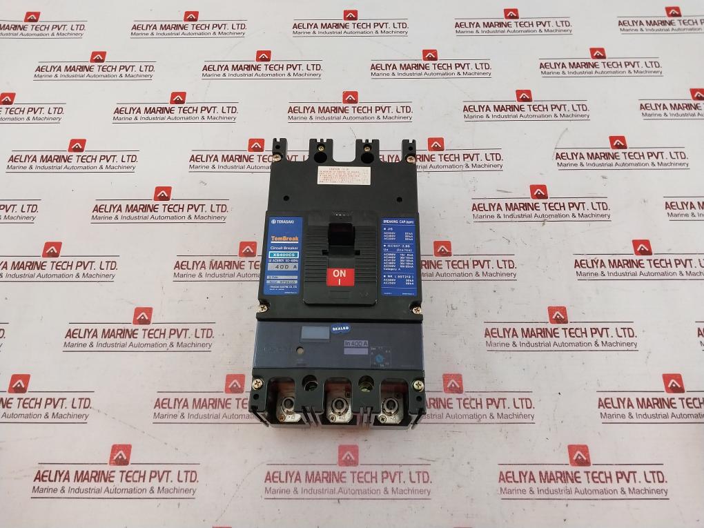 Terasaki Electric Tembreak Xs400Cs 3Pole Circuit Breaker Ac690V 200-480V 400A