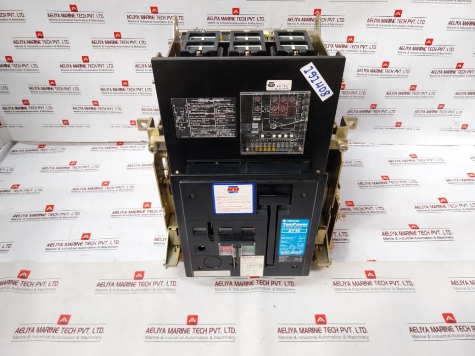 Terasaki At12 Tempower Air Circuit Breaker 3P Atps0017-b, Aor-1Bs-as, Axt-1Ab