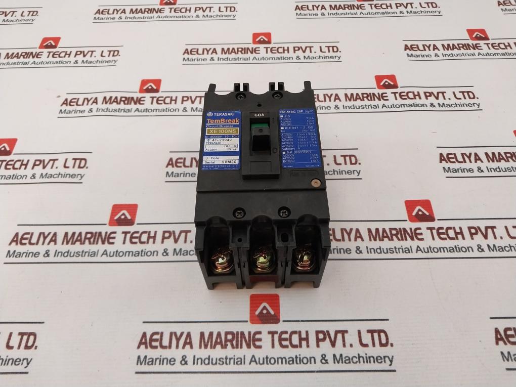 Terasaki Circuit Breaker Xe100Ns 25Ka