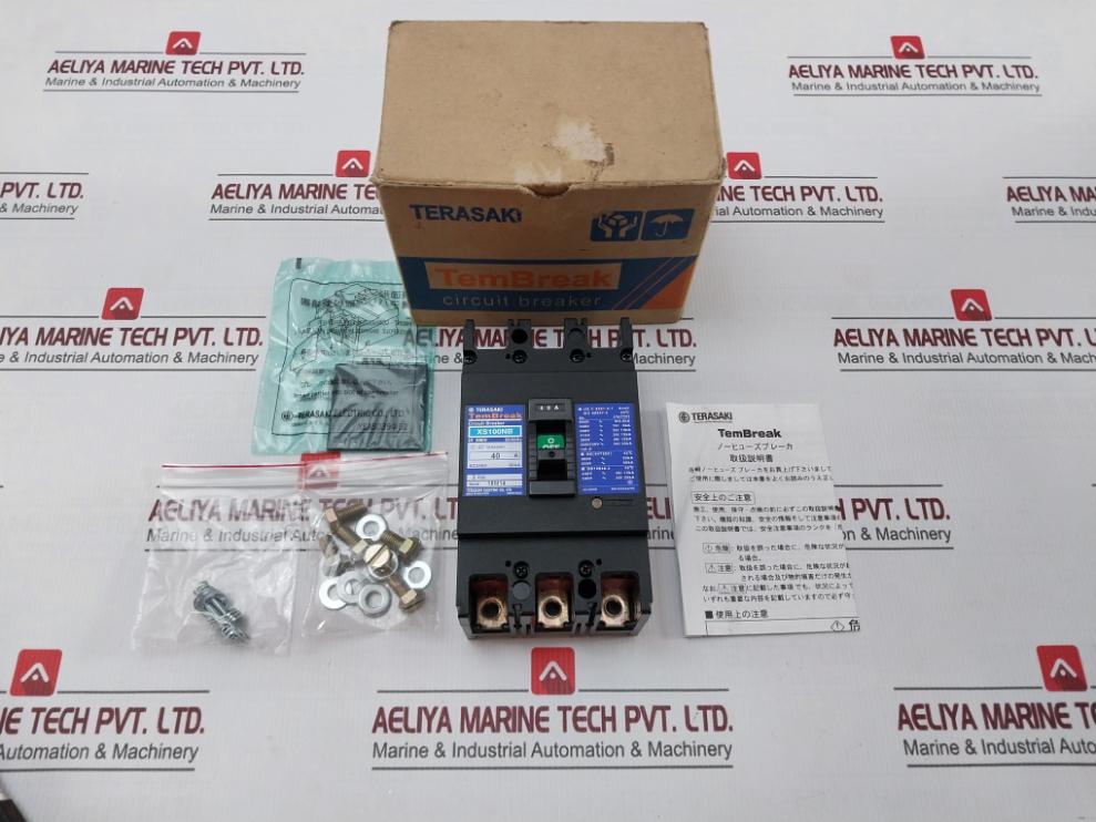 Terasaki Xs100Nb Circuit Breaker 50/60Hz Jis C 8201-2-1 Ann2 200/240V - 50/25Ka