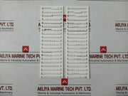 Terminal Block Marker Part No. 1609820000 Weidmuller